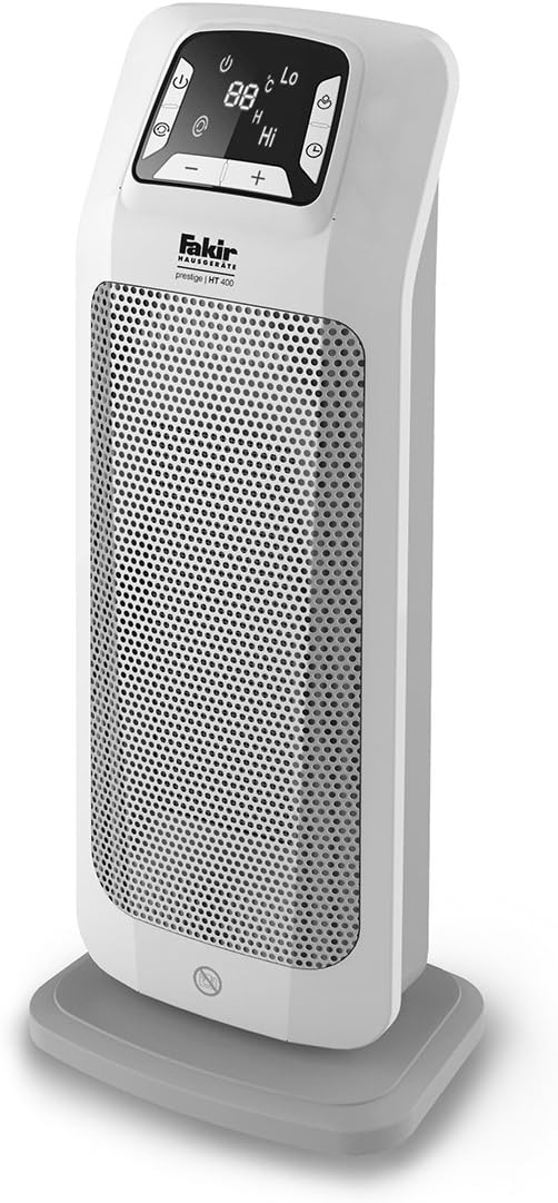 Fakir Prestige HT 400 Ceramic Tower Heater angled view
