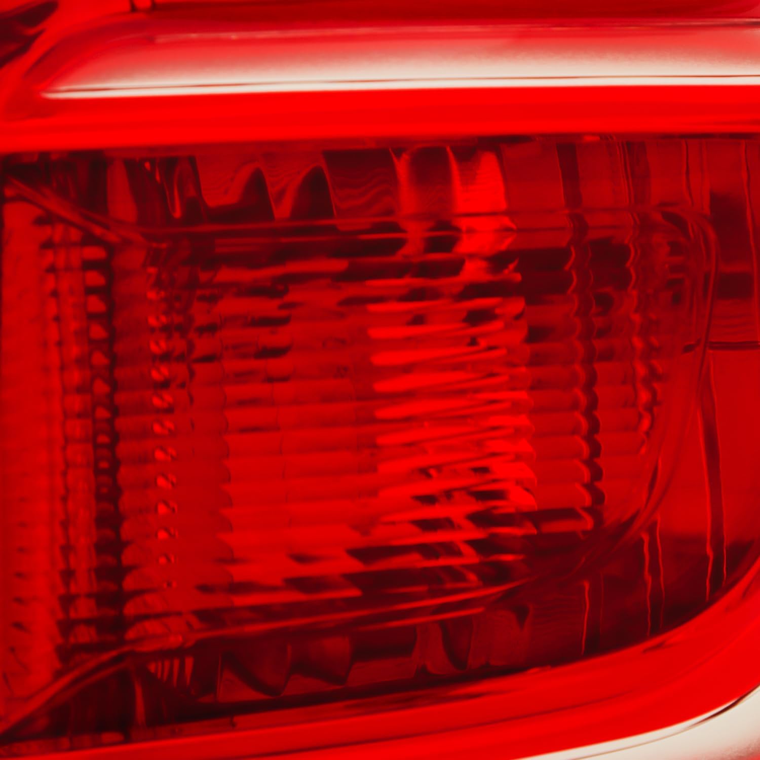 AKKON - Fits 2016-2017 Chevy Equinox [Halogen Type] Chrome Red Tail Light Passenger Right Side Replacement 16 17