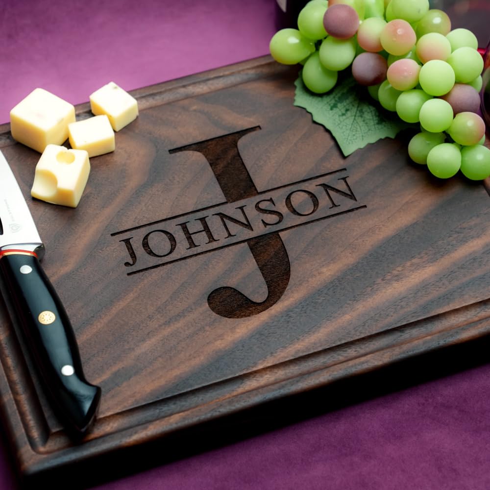 Straga Personalized Cutting Boards Handmade Wood Engraved Charcuterie