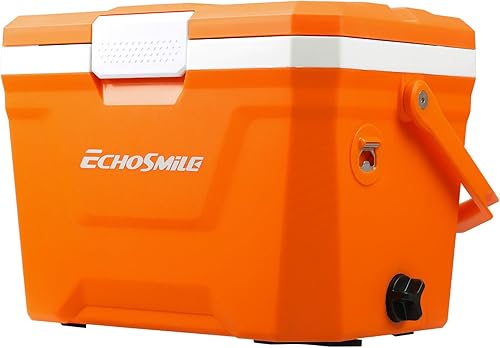 Enfriador portátil ultraligero EchoSmile 20L/21qt, caja de pecho de hielo aislada al aire libre