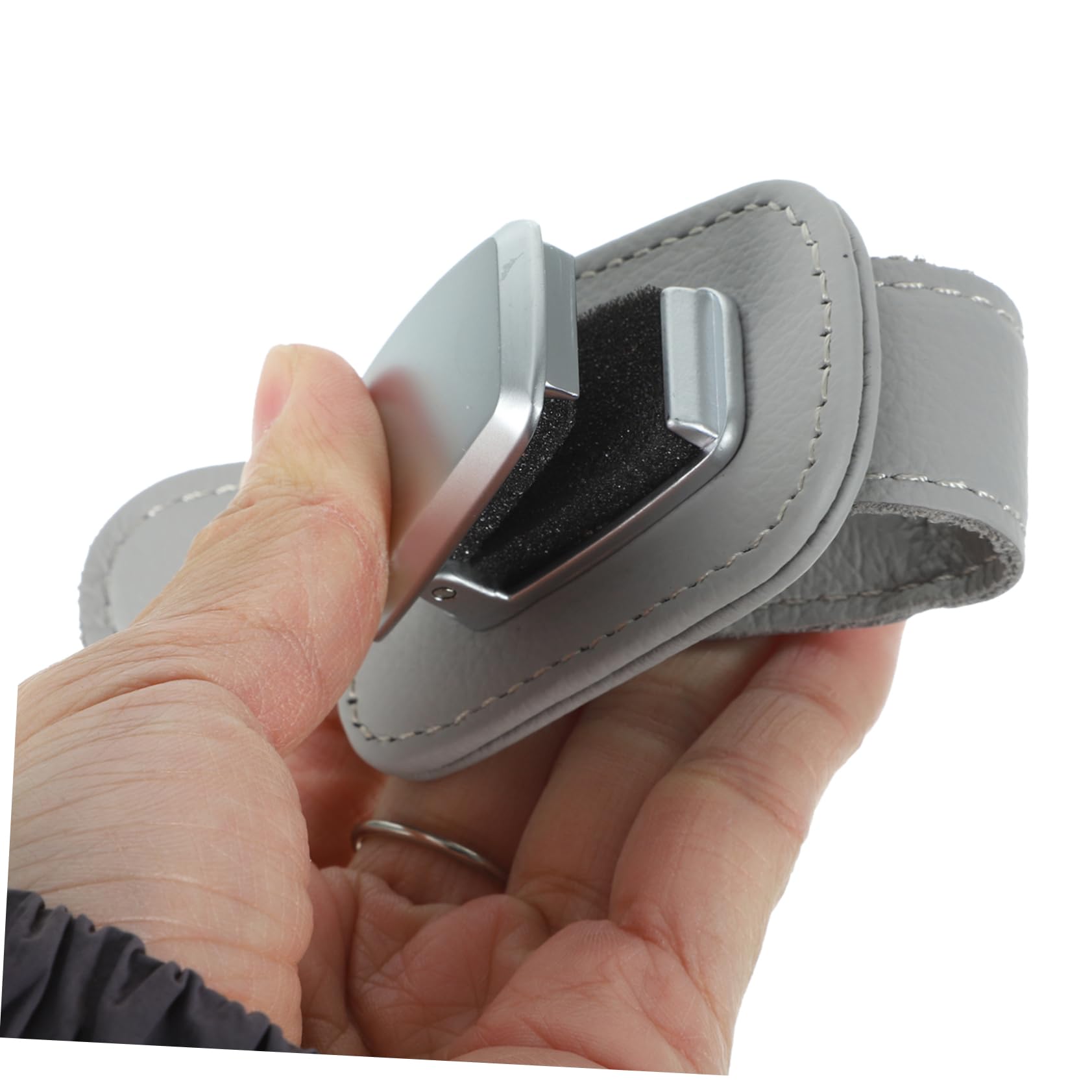 Gatuida 2piezas Soporte De Gafas para Automóvil Clip De Visera Almacenamiento Compacto y Duradero Diseño Fácil De Instalar para Gafas y Tarjetas