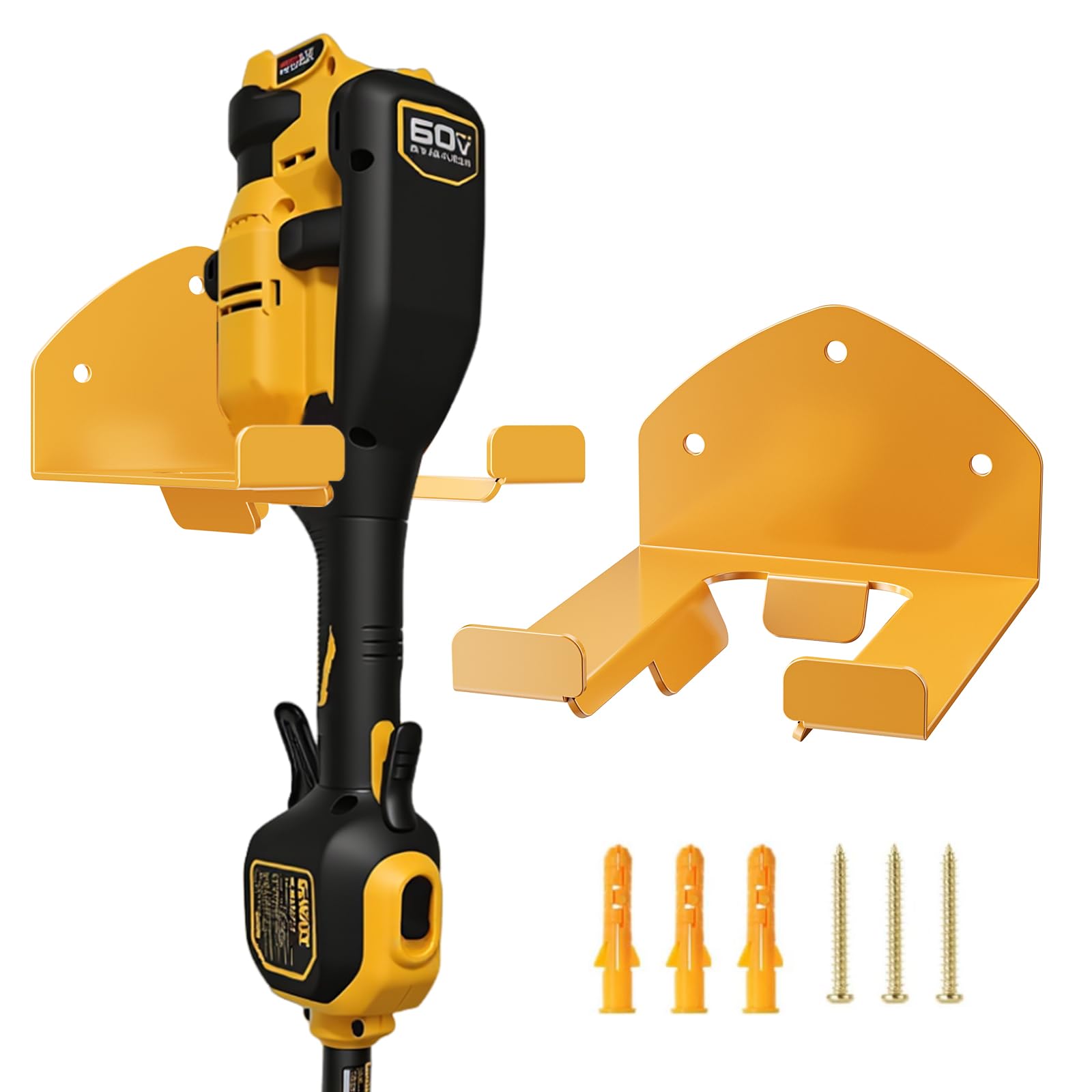 Support de rangement pour débroussailleuse de garage et outils