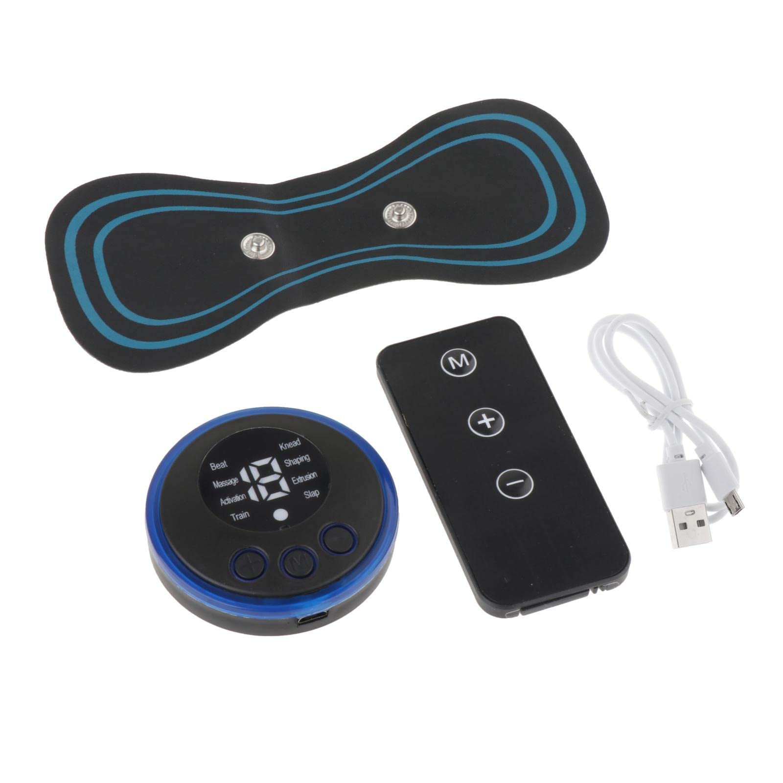 TOG (LABEL) Electric Neck Massager Cordless Full Body Massage for Arm Legs Back Remote Controller|Health & Beauty | Massage | Massagers