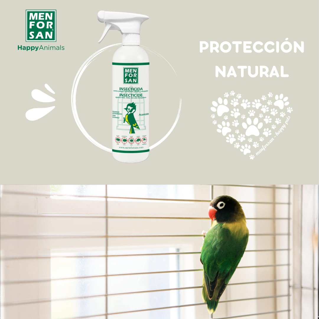 MENFORSAN Insecticida Aves - 750 ml, El embalaje puede variar
