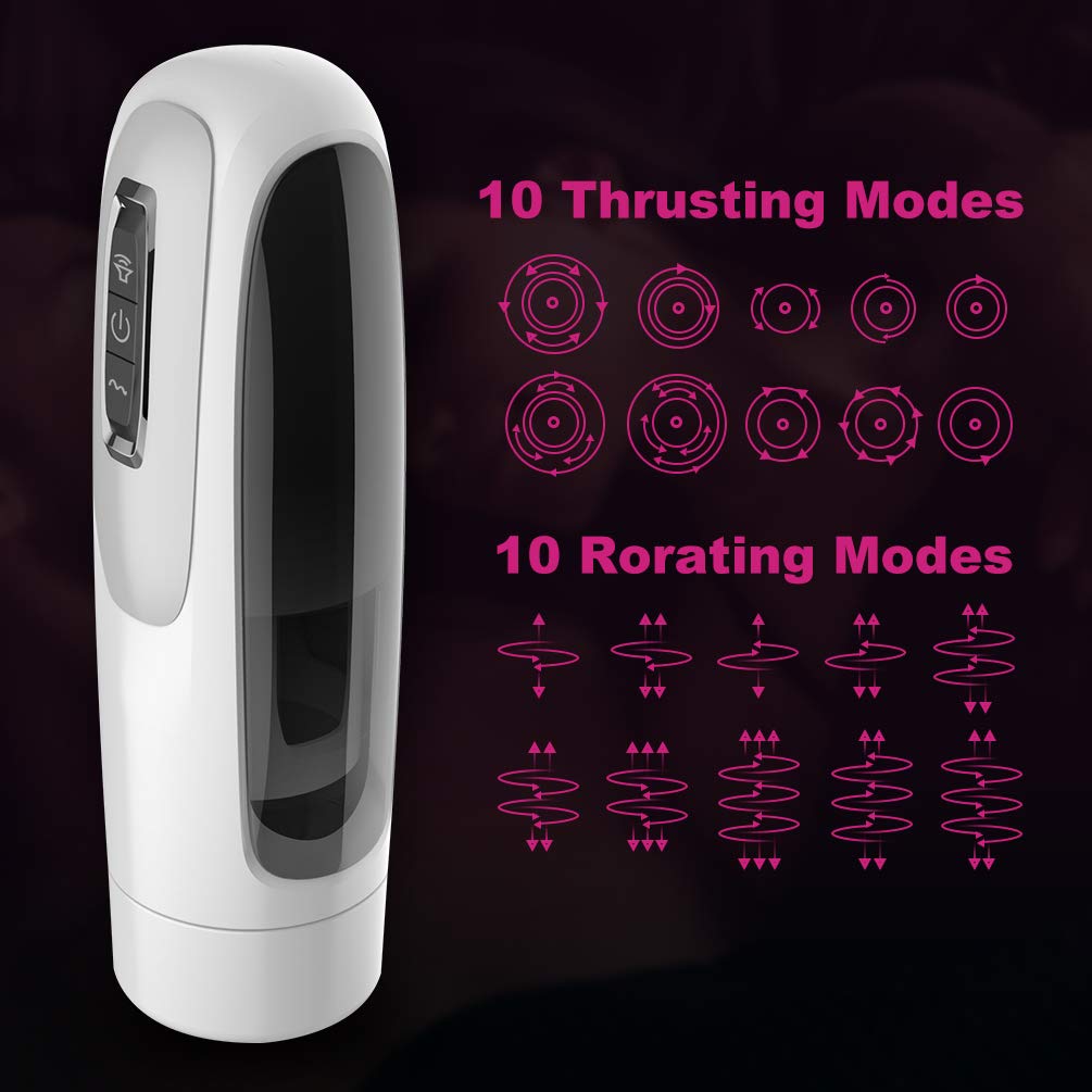 Amazon.com: UTIMI Male Masturbators Rotating Automatic Masturbation Cup  Pocket Pussy 3D Realistic Vagina Sex Toys for Men, Moaning Voice Built-in :  Health & Household