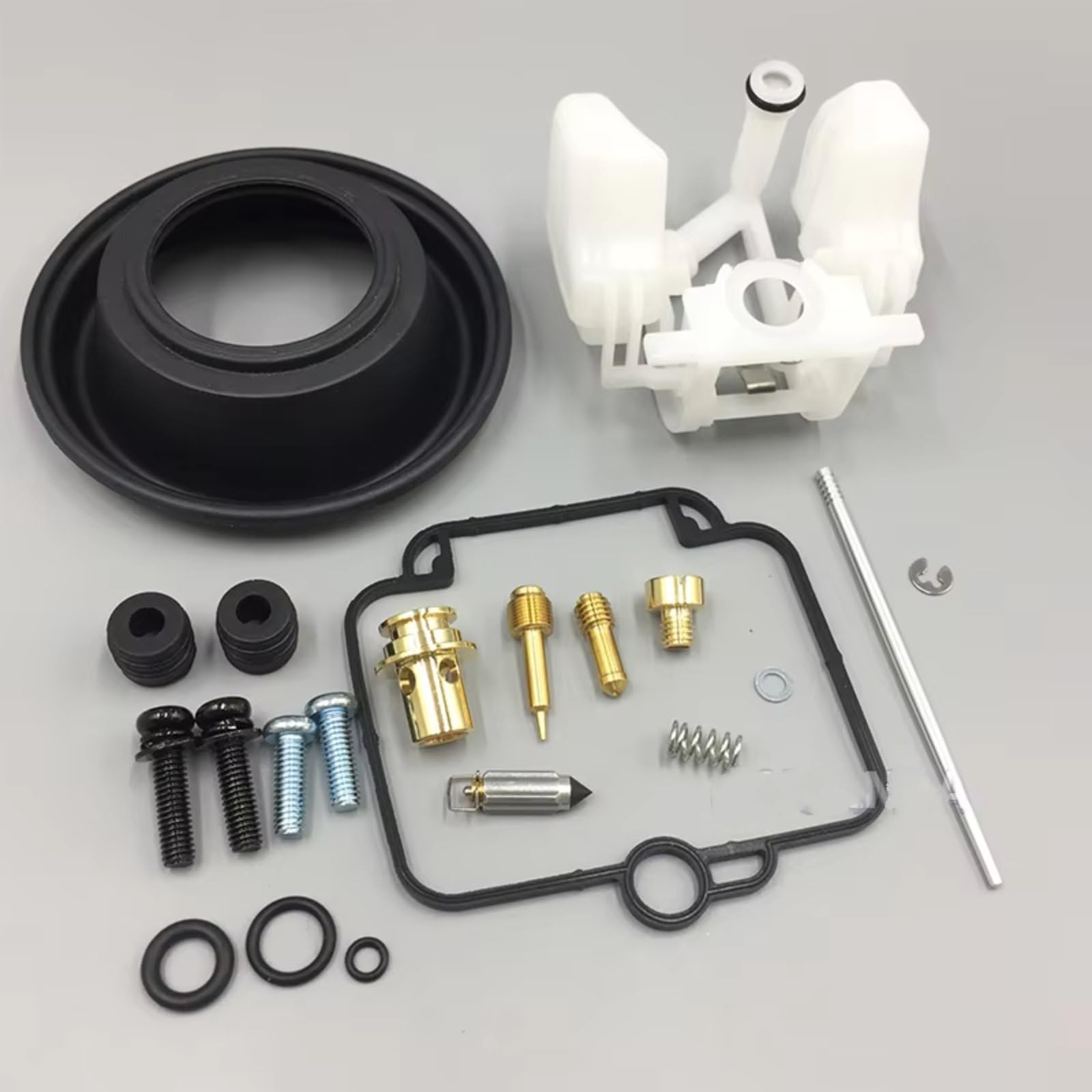 Kit Reconstrucción Reparación Carburador Motocicleta Para Suzuki GSX600F Para GSX600 Para Katana 1990-1996 Juntas Diafragma Piezas Inyector Combustible Flotante Kit de ReconstruccióN Carburador(Set 2)