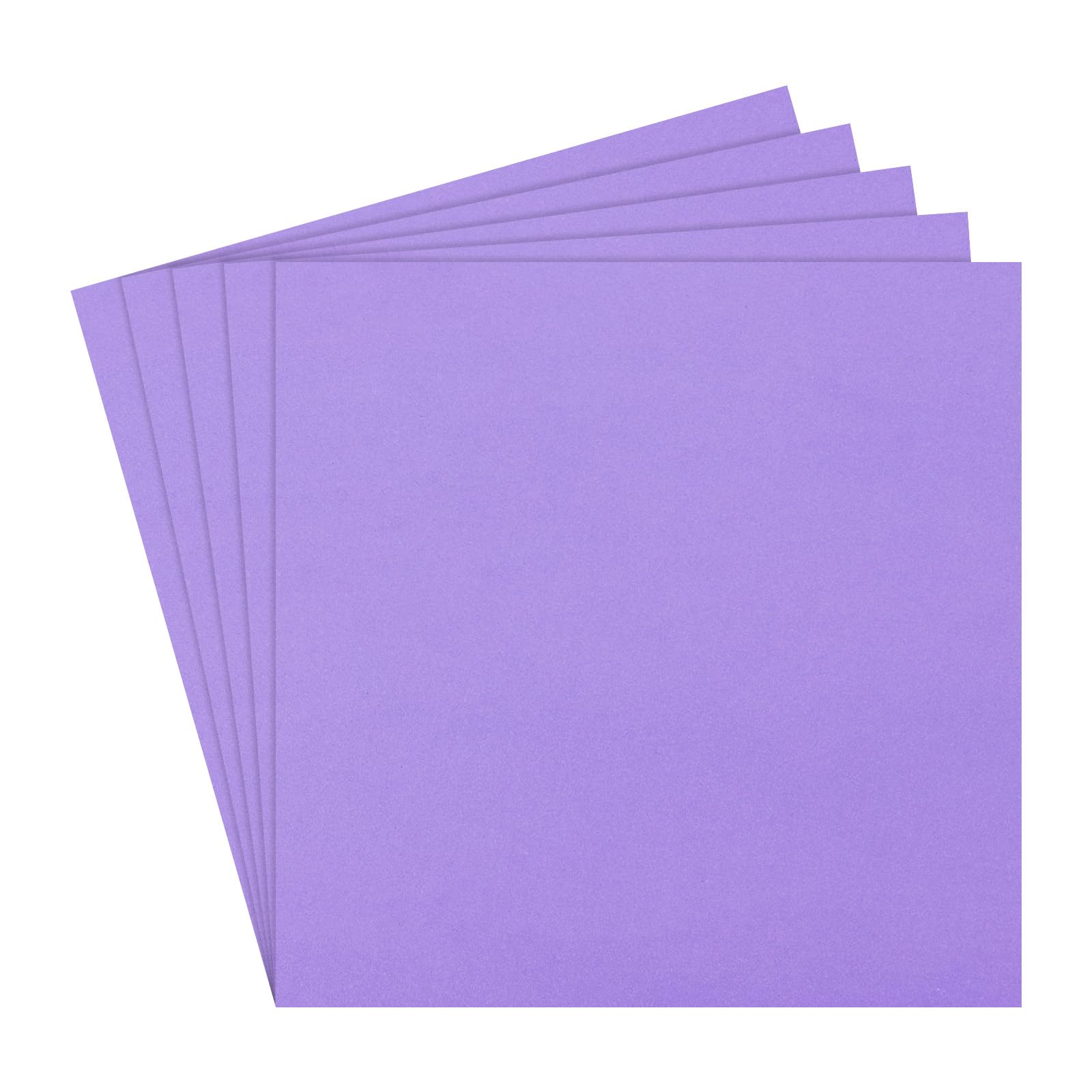 Rebower 5Pcs Foam Sheets Crafts Foam Arts Paper 20 x 20 x 1/32 Inch [for Crafts Project Scrapbooking, DIY, Party Handicraft