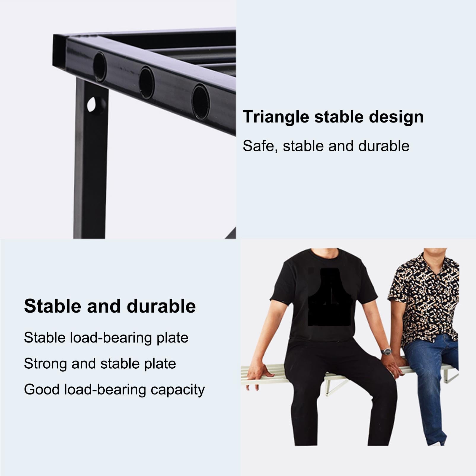 Scaffali per Garage per carichi Pesanti Scaffali sospesi, Scaffali per Organizer montati a Parete, Scaffali per Sistema di stoccaggio per Garage Scaffalature Metalliche Organizzatore di Strumenti