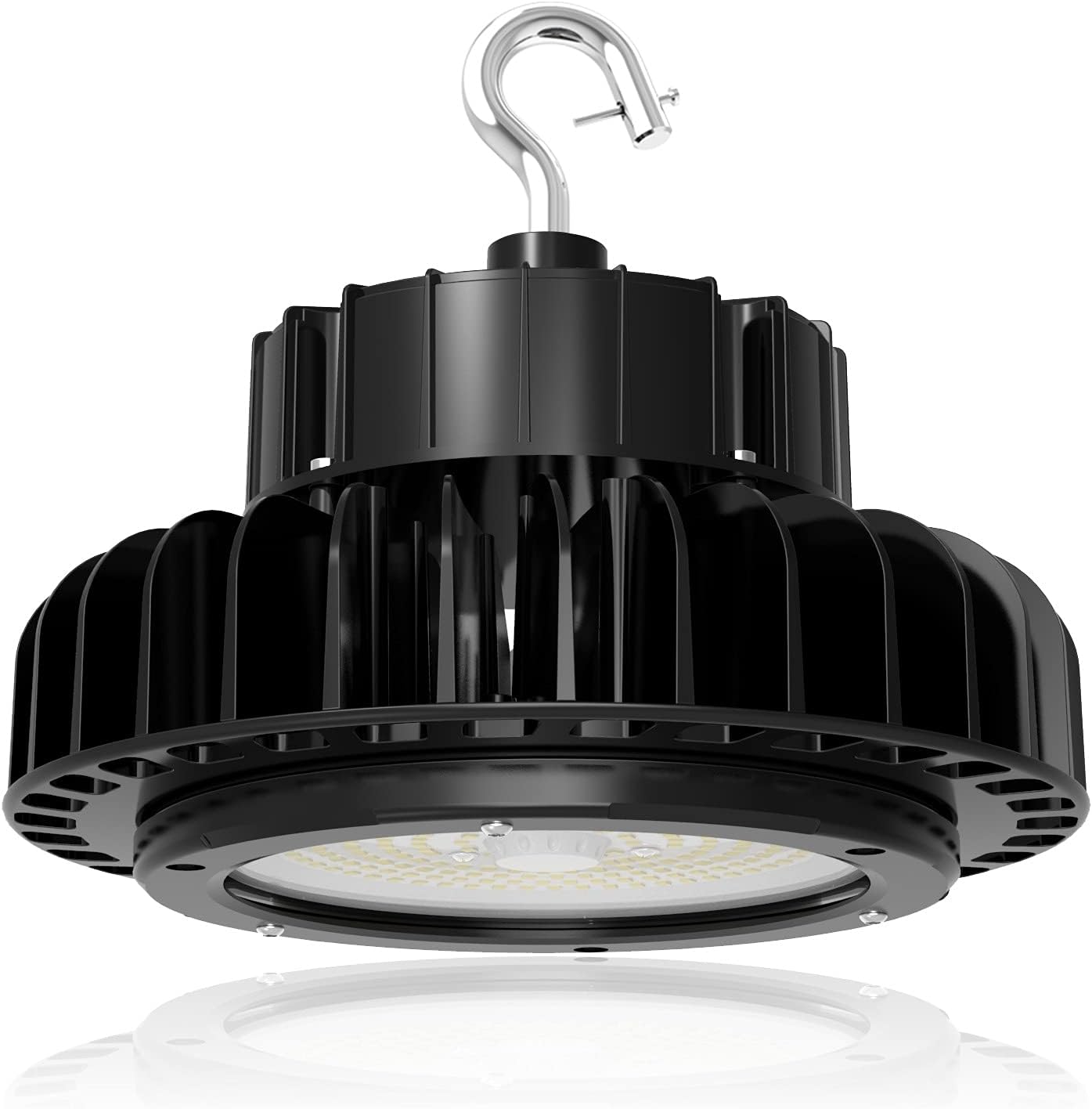 Adiding 150W LED High Bay Light, Industrial Commercial Bay Lightning with 5000K Daylight (for 12ft to 16ft Ceiling) 1-10v Dimmer IP65 Waterproof for Garage Warehouse Gym Workshop Factory Exhibit Halls