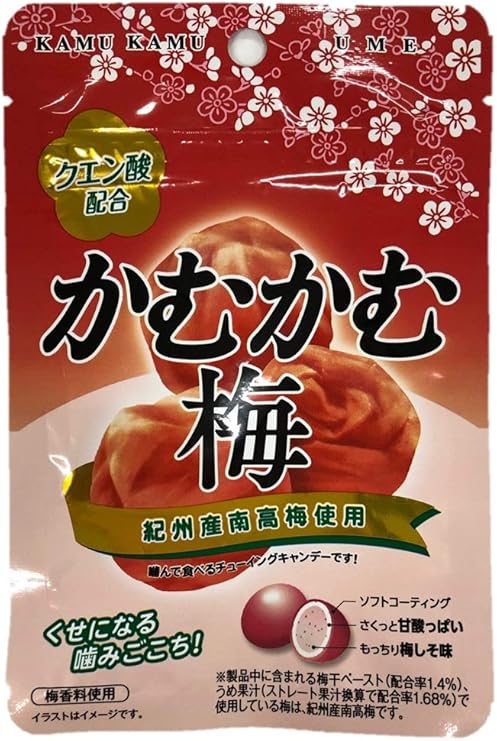 Amazon Co Jp かむかむ かむかむ梅 30g 10個 30グラム X 10 食品 飲料 お酒
