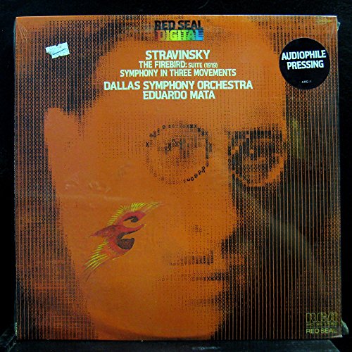 Eduardo Mata Stravinsky The Firebird Suite vinyl record