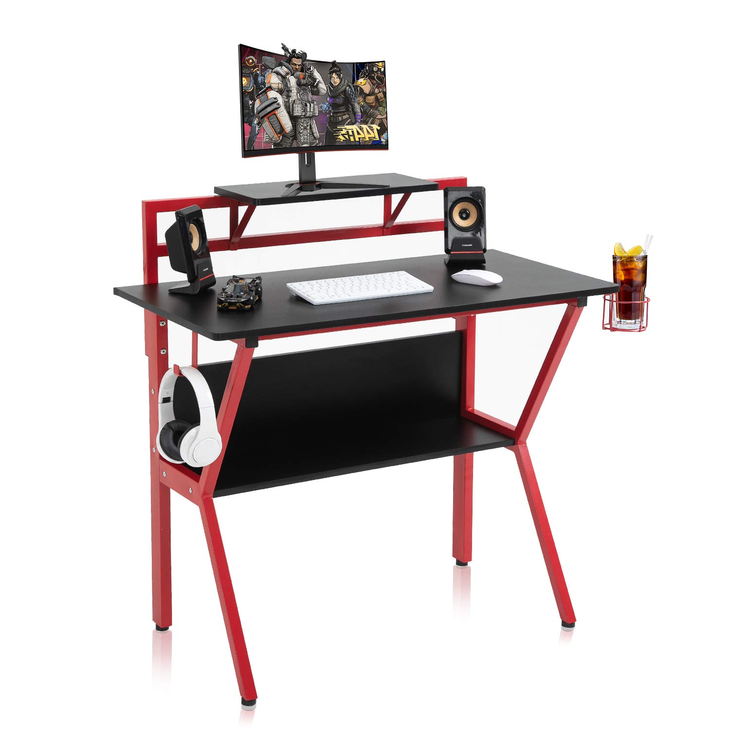 Buy SP Gaming Desk 40 inch with Monitor Stand PC Computer Desk Gamer