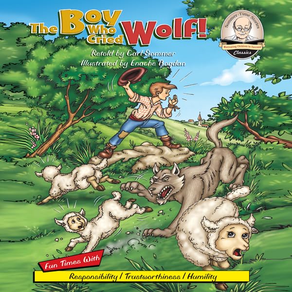 Cover art for The Boy Who Cried Wolf!