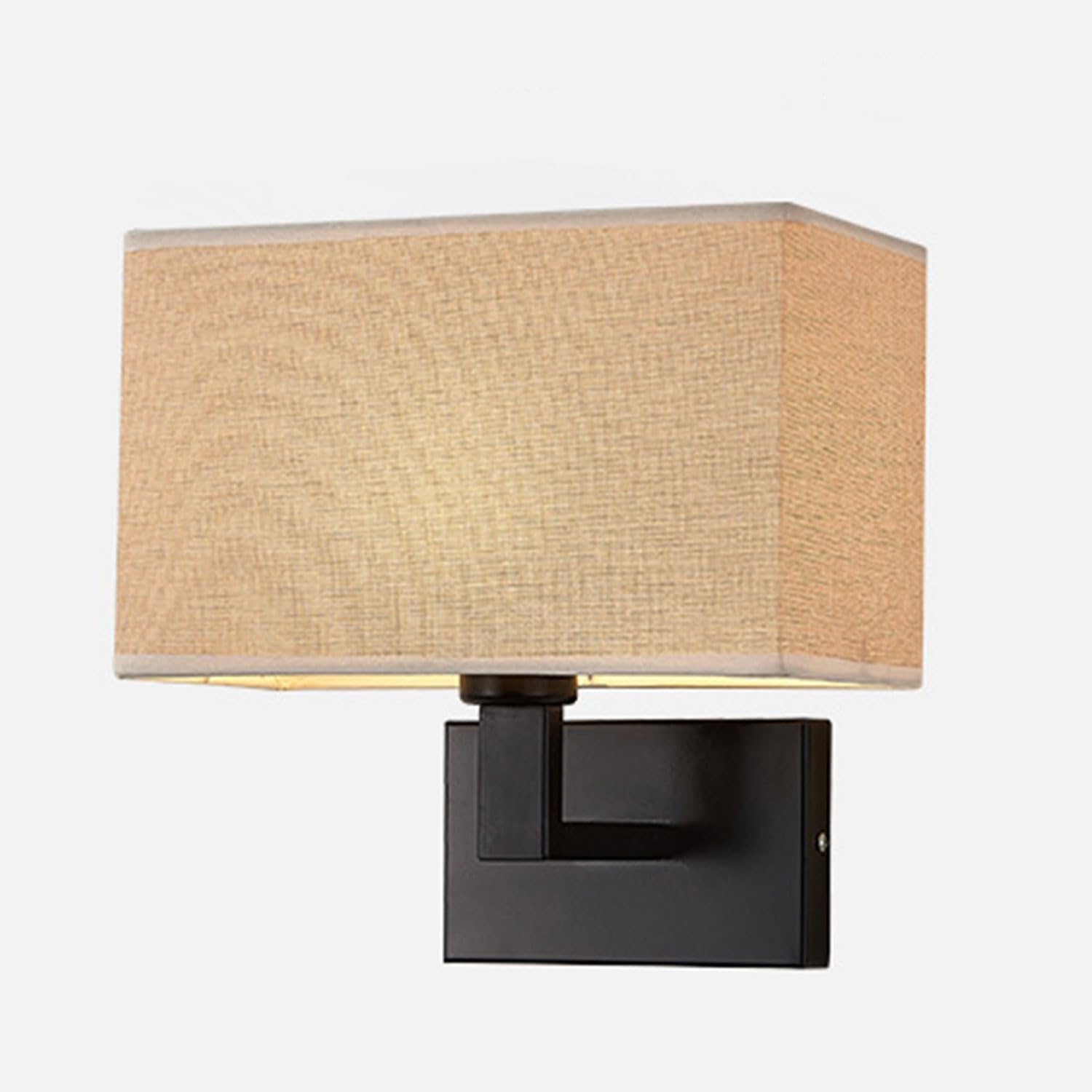 Moddeny Wall Sconces Vintage Fabric Wall Lamps E27 Bathroom Bedside Sconce Simple Indoor Wall Lights For Bedroom Living Room Vanity Bathroom Hallway Staircase — image 1