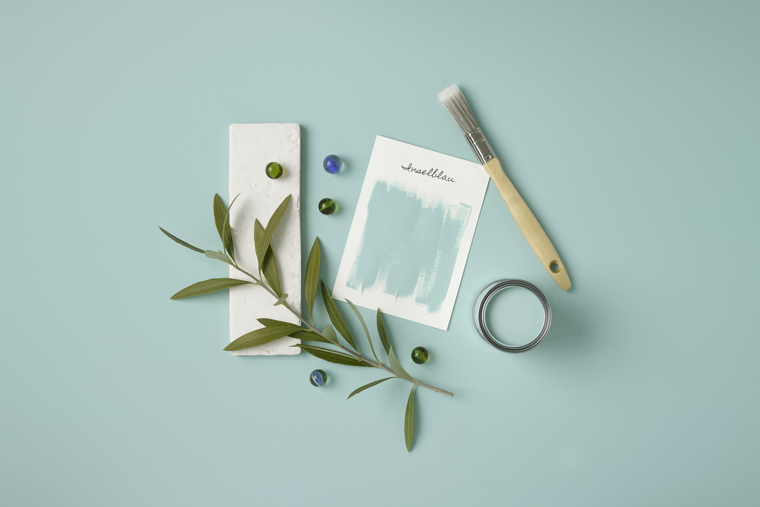 Rust-Oleum abwaschbare Küchenfliesenlack in blau mit Matt Finish - Inselblau 750ML