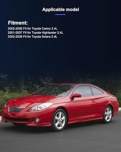 Miniatura 260 de ECCPP Compresor de CA 2001-2006 apto para Hyundai Santa Fe 2.7L Compresor de CA de enfriamiento rápido con embrague