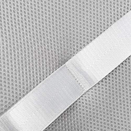 Fishawk Bolsa para transporte de animais de estimação, bolsa frontal respirável para cães (cinza cla