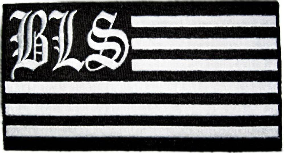 BLACK LABEL SOCIETY BLS FLAG EMBROIDERED PATCH