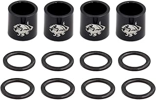 Bearing Spacers and Washers Speed Hardware Kit for Skateboards and Longboards 4 Spacers + 8 Washers