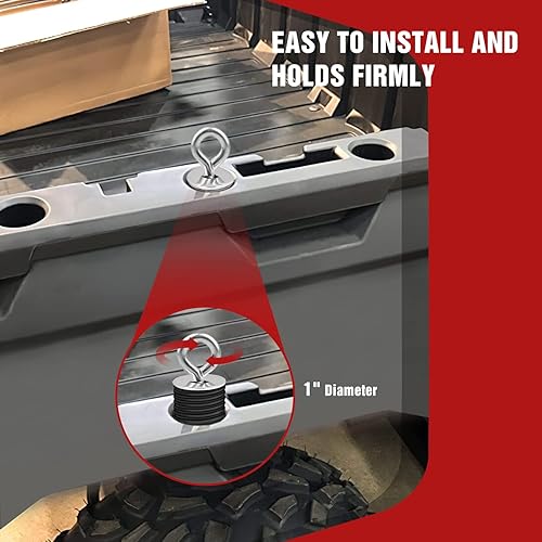 Miniatura 6 de Frokom Anclajes de amarre, anclajes ATV compatibles con Polaris RZR 900 1000 XP Turbo Sportsman 450 570 850 ACE 500 570 EPS 900 XC-no son