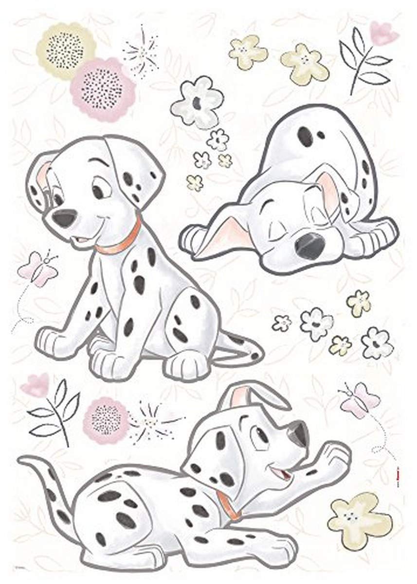 Wandtattoo - Best of Friends - Größe 50 x 70 cm - Komar, Kinderzimmer, Wandaufkleber, Wanddekoration, Wandsticker