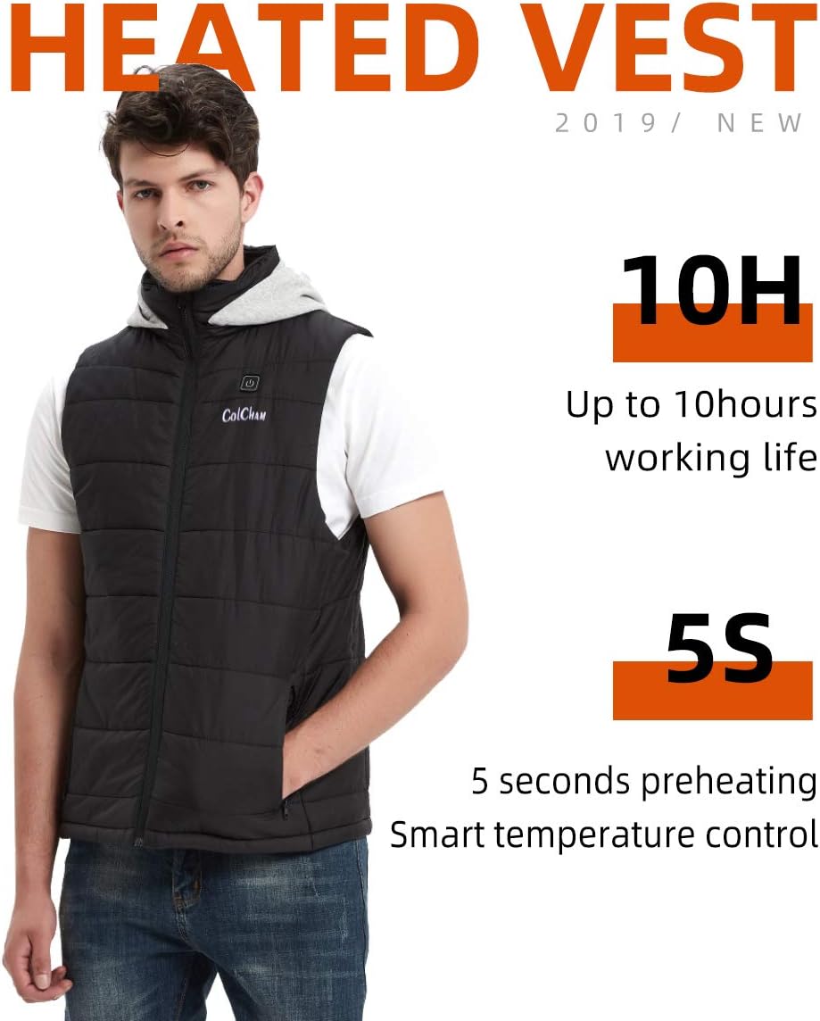 colcham heated vest