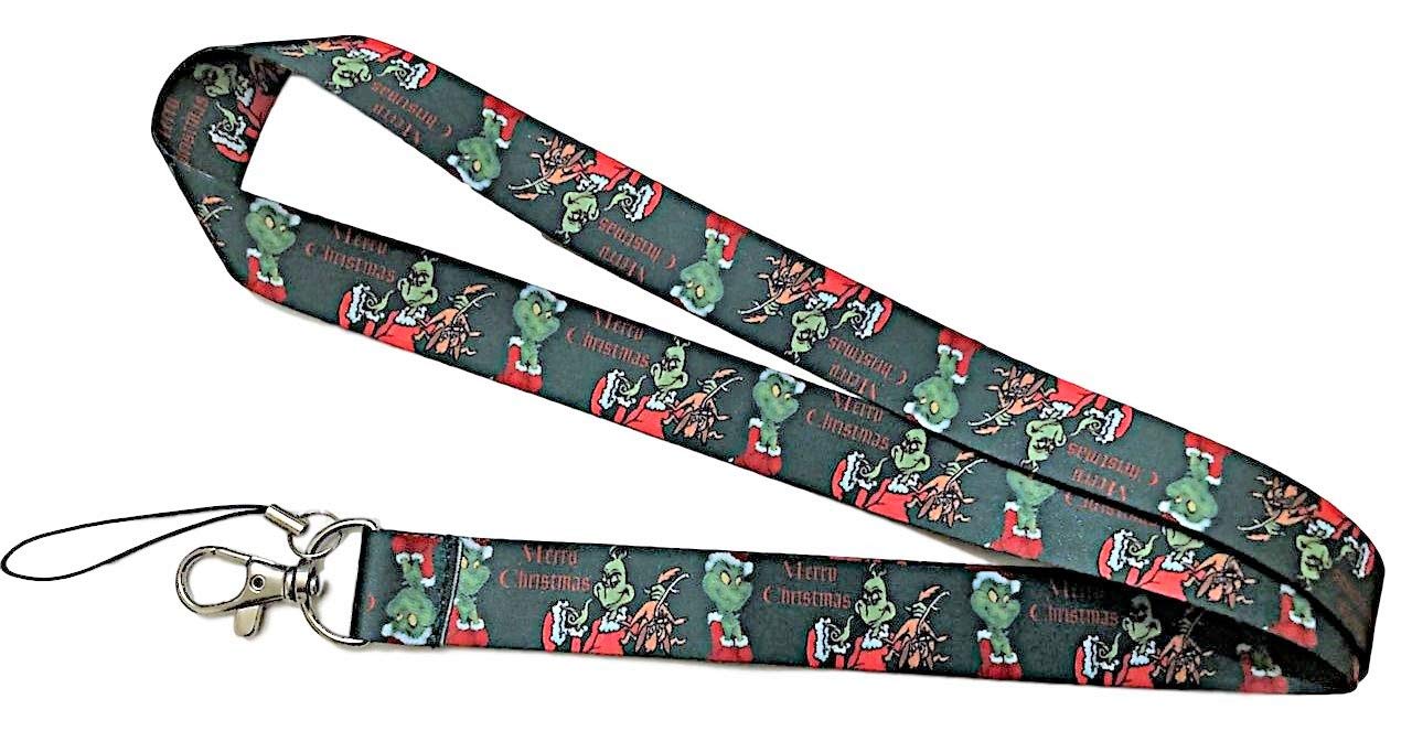 Dijkoo Merry Christmas Villain Themed Cosplay Id Holder Lanyard Keychain