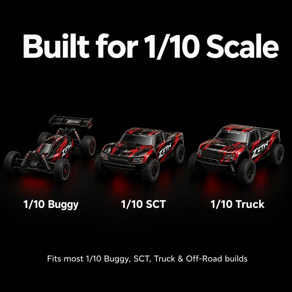 RC vehicles compatible with ZTW Beast SL 120A G2 ESC