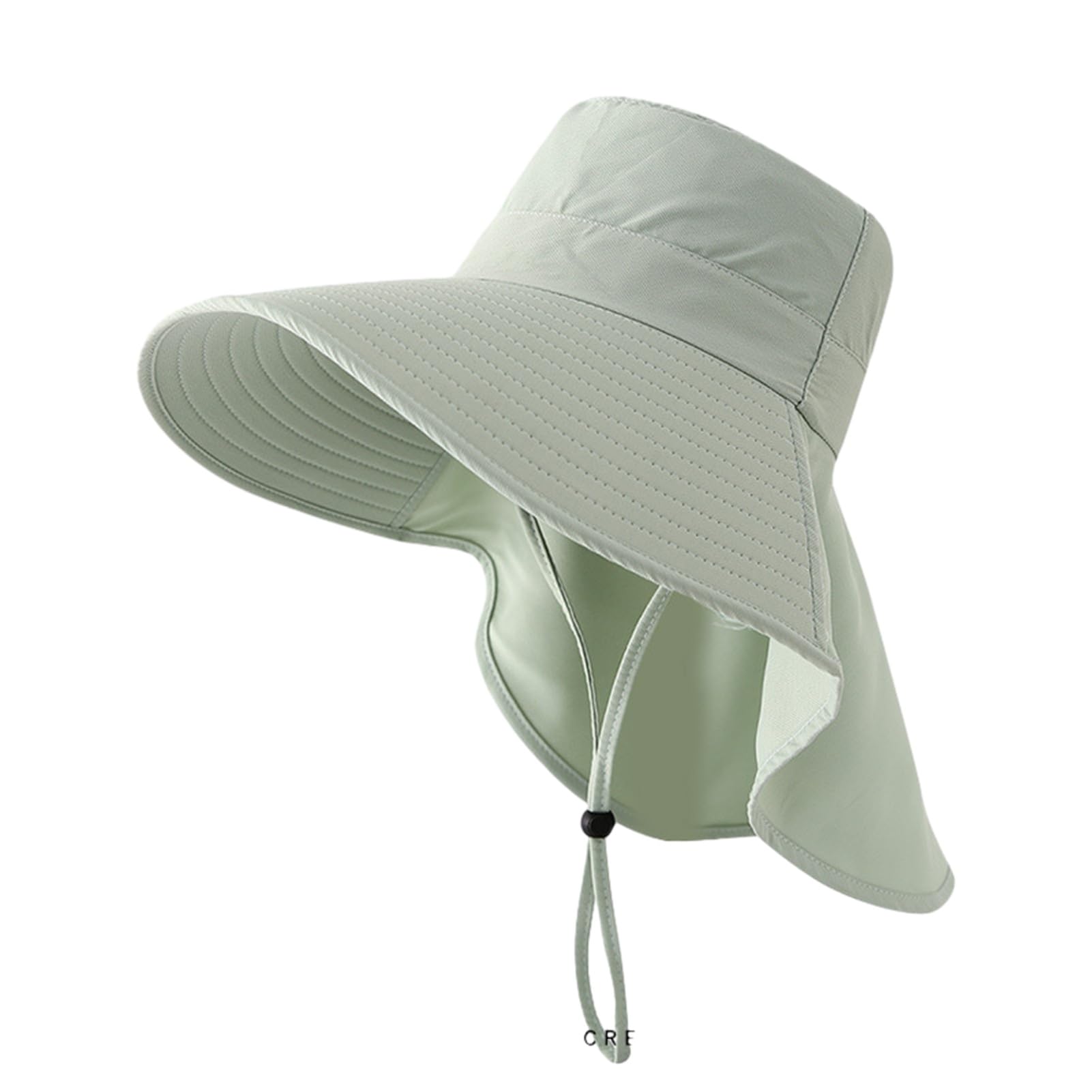 matumou Large Brim Bucket Hat, Outdoor UPF 50+ UV Hat, Waterproof Breathable Face Neck Flap Cover Folding Hat for Men, Women