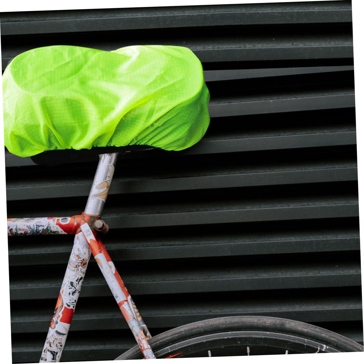 Sosoport Bolsa De Ciclismo De 10 Uds Cubierta para La Lluvia Tela para Montar Paquete De Viga Frontal para Niños