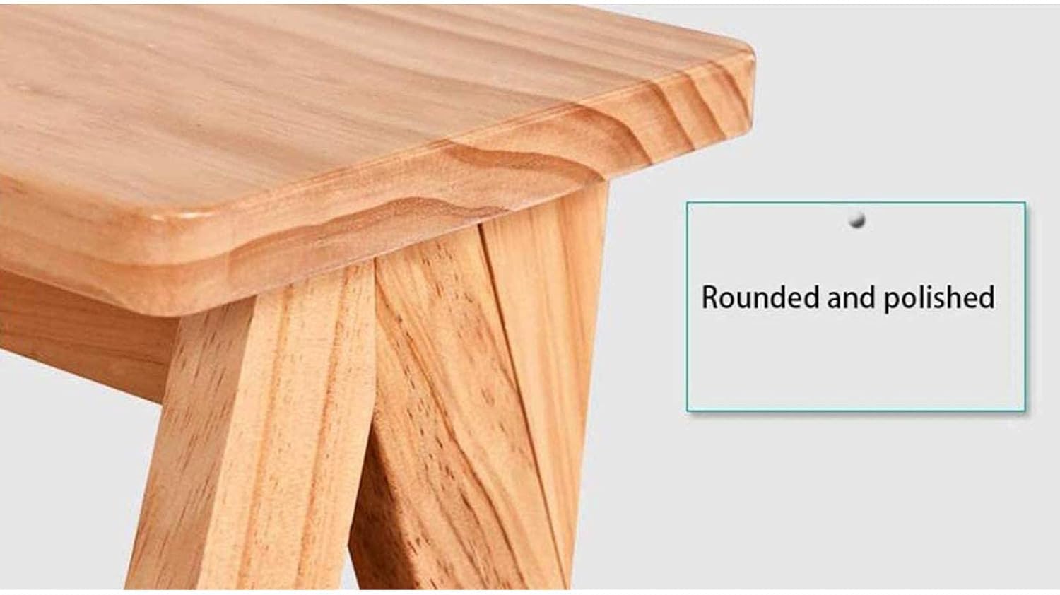 Indoor Climbing Stool,Sturdy Thin Folding Stool Creative Solid Wood Step Stool Home Kitchen Ascending Stool Folding Wooden Ladder Living Room Stool Portable Folding Chair Ladder Du