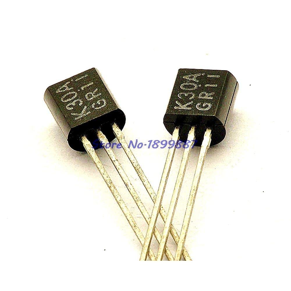 30-Pack 2SK30A-GR (2SK30AGR) JFET Transistors – N-Channel, Audio & General Purpose