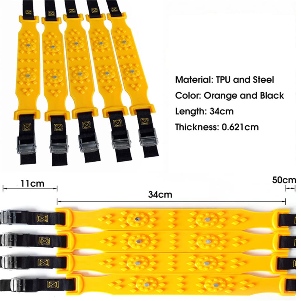 Cadenas Coche Nieve 10 Uds cadenas for ruedas de coche cadenas de nieve for automóviles neumáticos ruedas de coche cadenas for nieve y hielo cadena for neumáticos cadenas de nieve antideslizantes de T