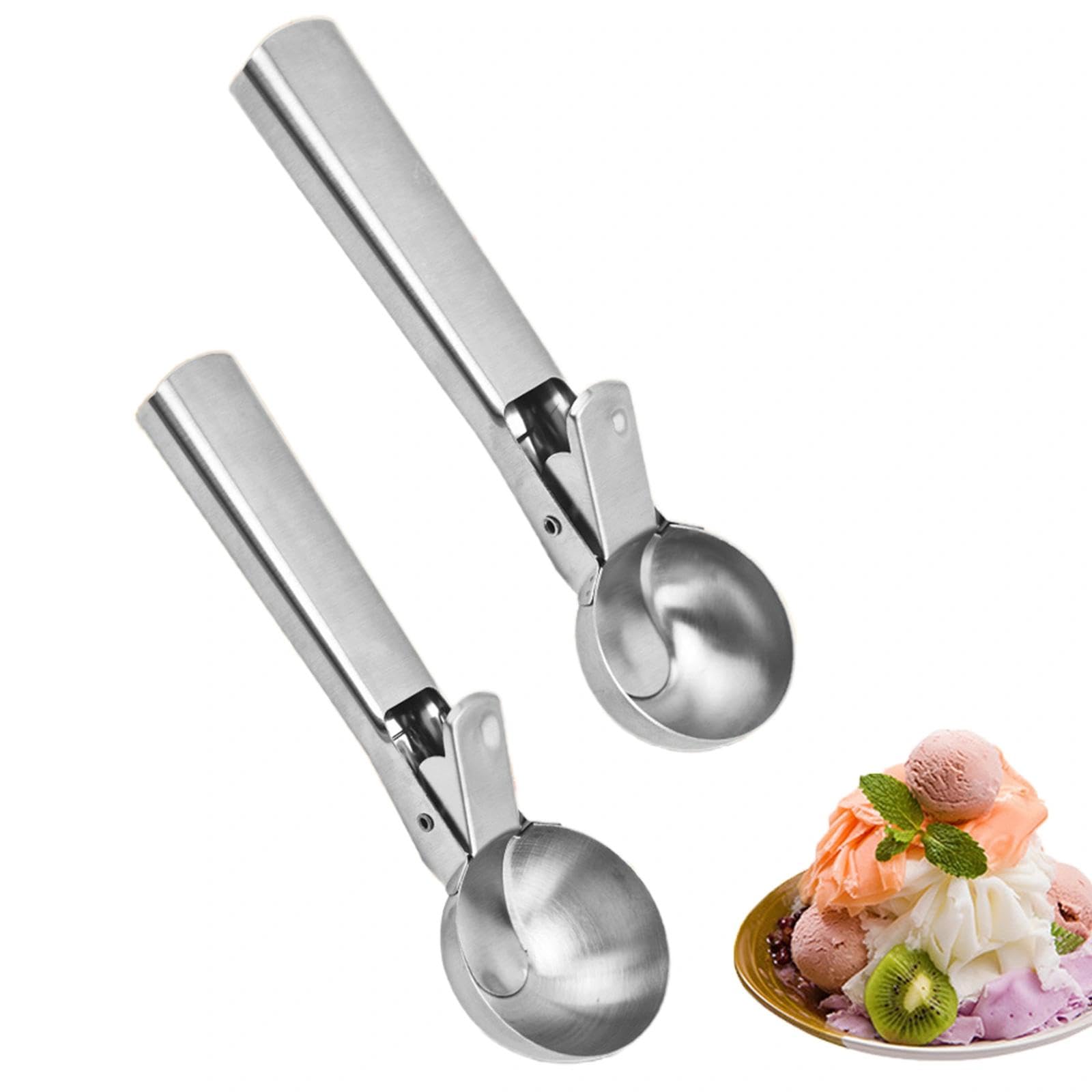 cuillère à glace acier inox restaurant
