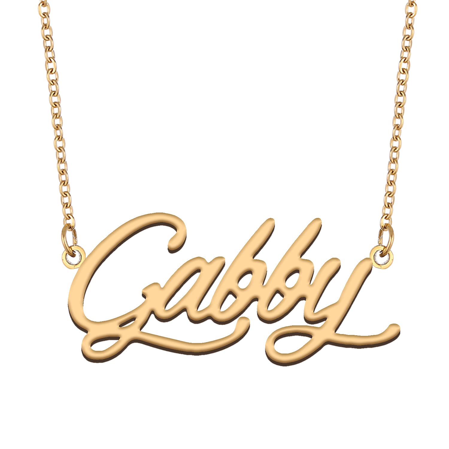 Aoloshow Personalized Name Necklace Custom Any Name Necklaces Jewelry for Womens New Mom Bridesmaid Gift