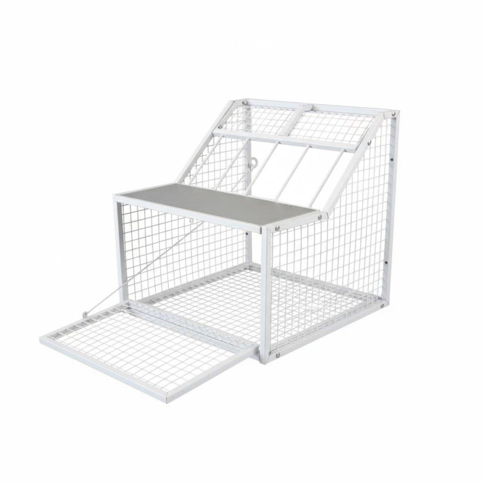 Pigeon Entry Door Rust-Resistant Pigeon Entrance Entry Iron Bar Bird Entrance 60CM White W/Pedal|Pet Supplies| Bird Supplies| Cages-image-40