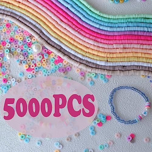 HERZWILD Approx. 5040 Pieces Heishi Beads - Image 2