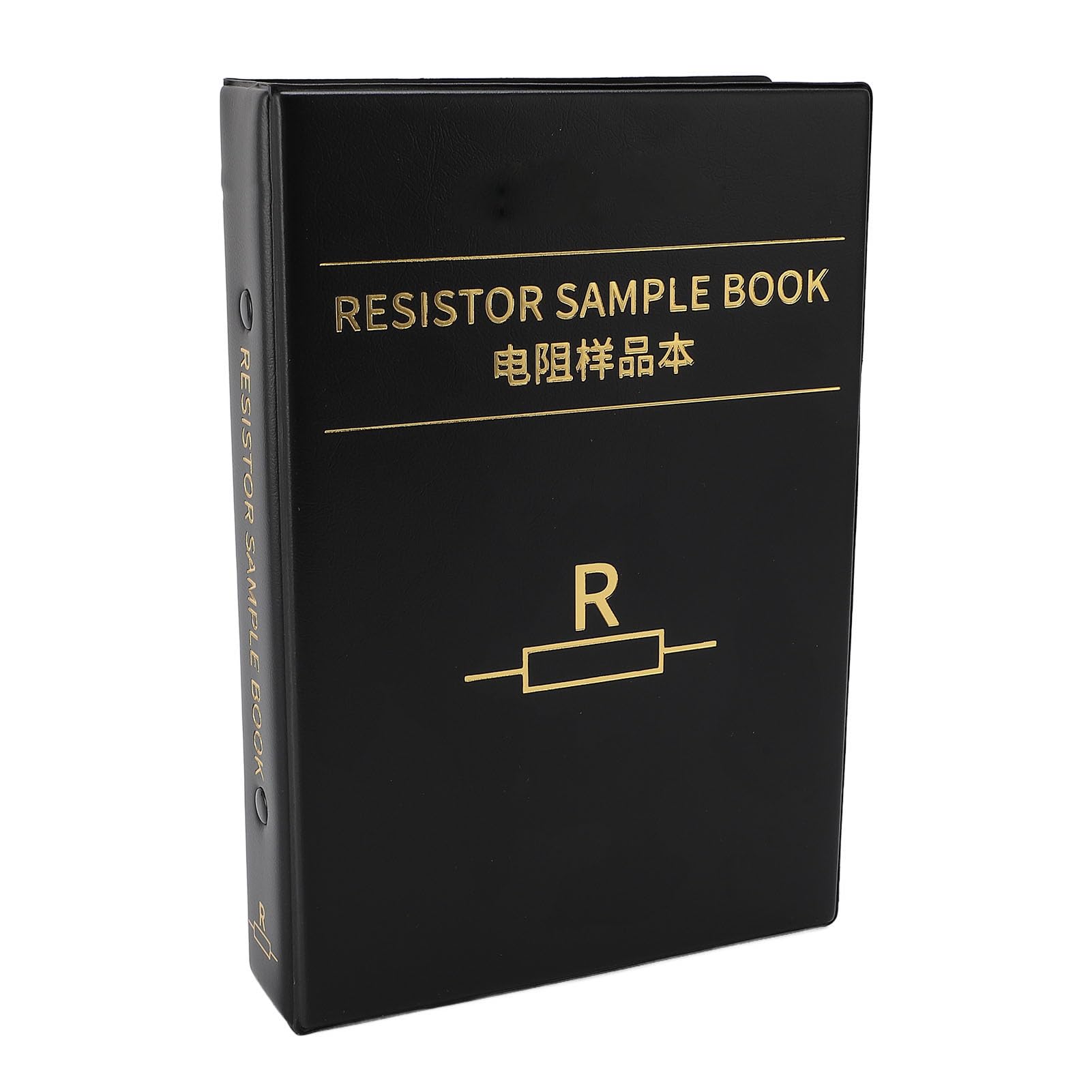 Libro de muestras de resistores SMD 0805, carpeta surtida de 170 valores de resistores de alta precisión del 1%, organizador compacto de componentes electrónicos para mantenimiento