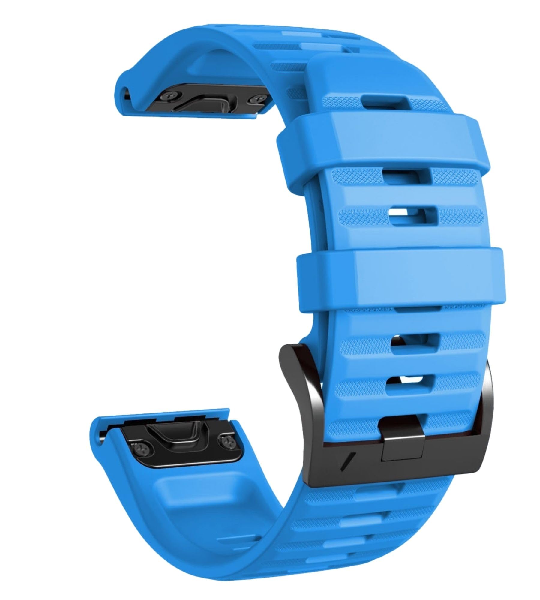 OUTVI 26mm watch band compatible with garmin fenix 5x 6x Pro 7x 3 hr rugged silicone quick fit 26 strap replacement for Epix Pro Gen 2 51mm Enduro 2