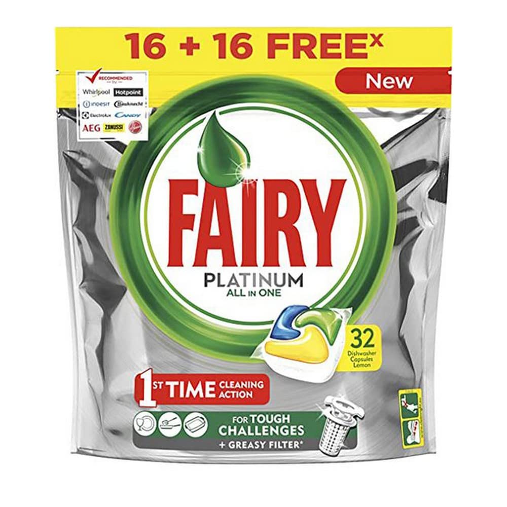 Fairy Ultra Plus Original lavavajillas 24 cápsulas