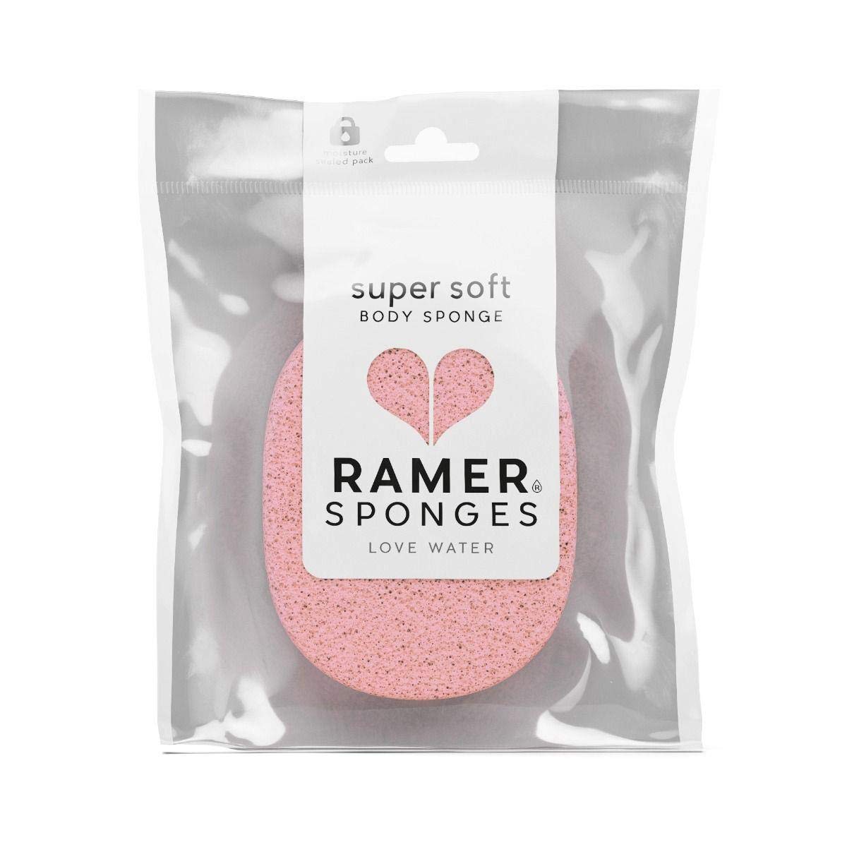 Super Soft Body Sponge, Small, Pack of 1 - Colour Selected at Random