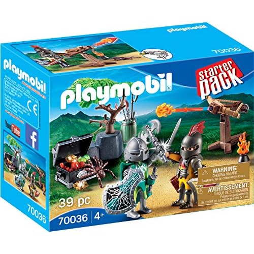 Playmobil StarterPack Kampf um den Ritterschatz, Bunt, 70036