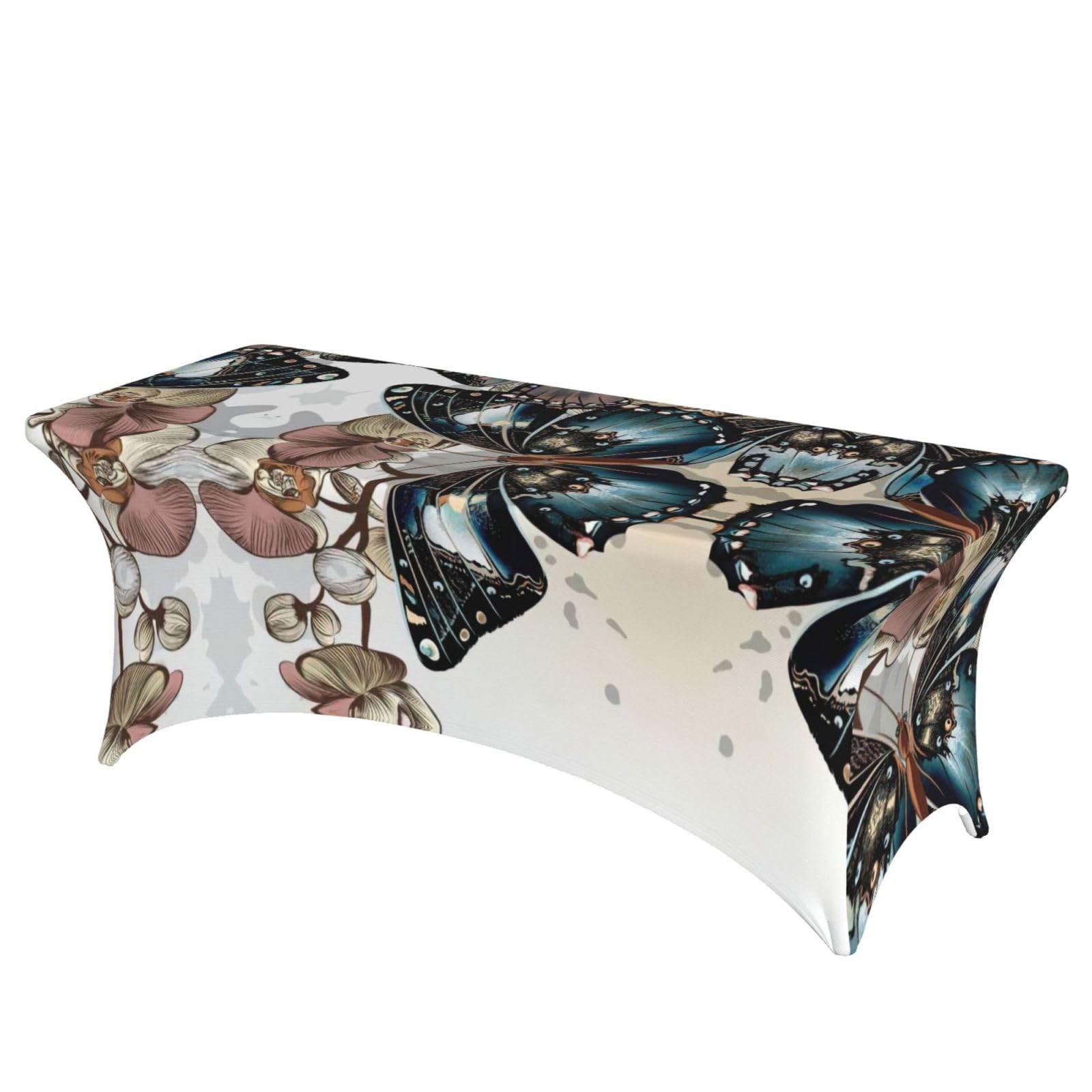 Nappe de table en élasthanne pour masquer et protéger une table de 1,8 m