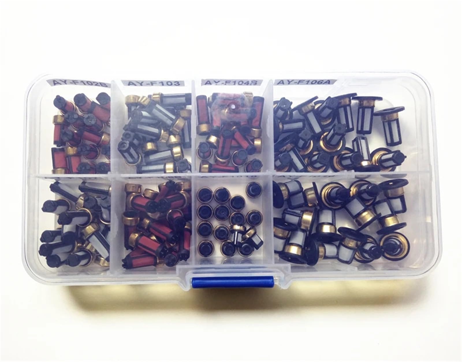 Fuel Injector 120 sztuk mikrofiltrów do wtrysku paliwa Filtr wtryskiwacza paliwa