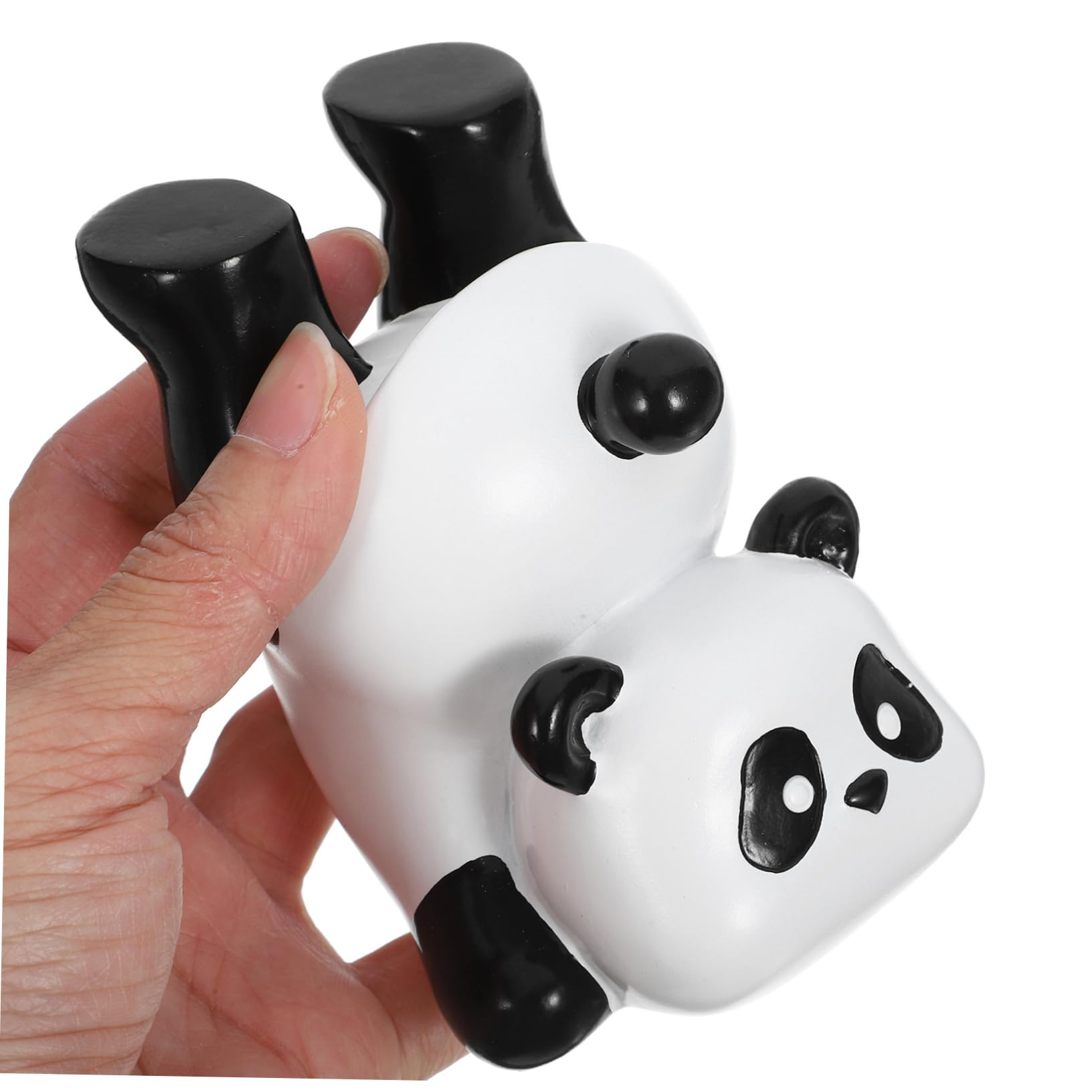 SOLUSTRE 3pezzi Portaocchiali Panda Resina Supporto Elegante Per Occhiali e Sole Design Creativo e Funzionale Per Casa e Ufficio Per Regali e Decorazioni Originali