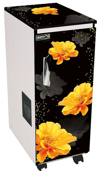 FREEDOM YELLOW FLORA DIGITAL PRINTED DOOR FULLY AUTOMATIC Atta Chakki, Ghar ghanti with standard premium accessories. ( 0.75 Unit/hr low Consumption 1 HP Electric Motor )