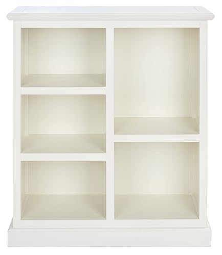 SAFAVIEH Home Collection Maralah White 5-Shelf Bookcase (Fully Assembled)