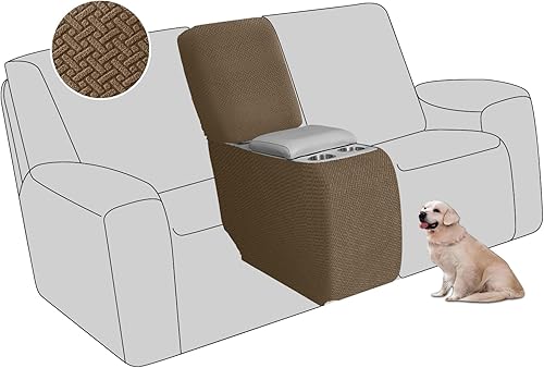 Miniatura 44 de ALIECOM Fundas 100% impermeables para sofá seccional reclinable en forma de L, funda elástica para sofá seccional reclinable de esquina, protector