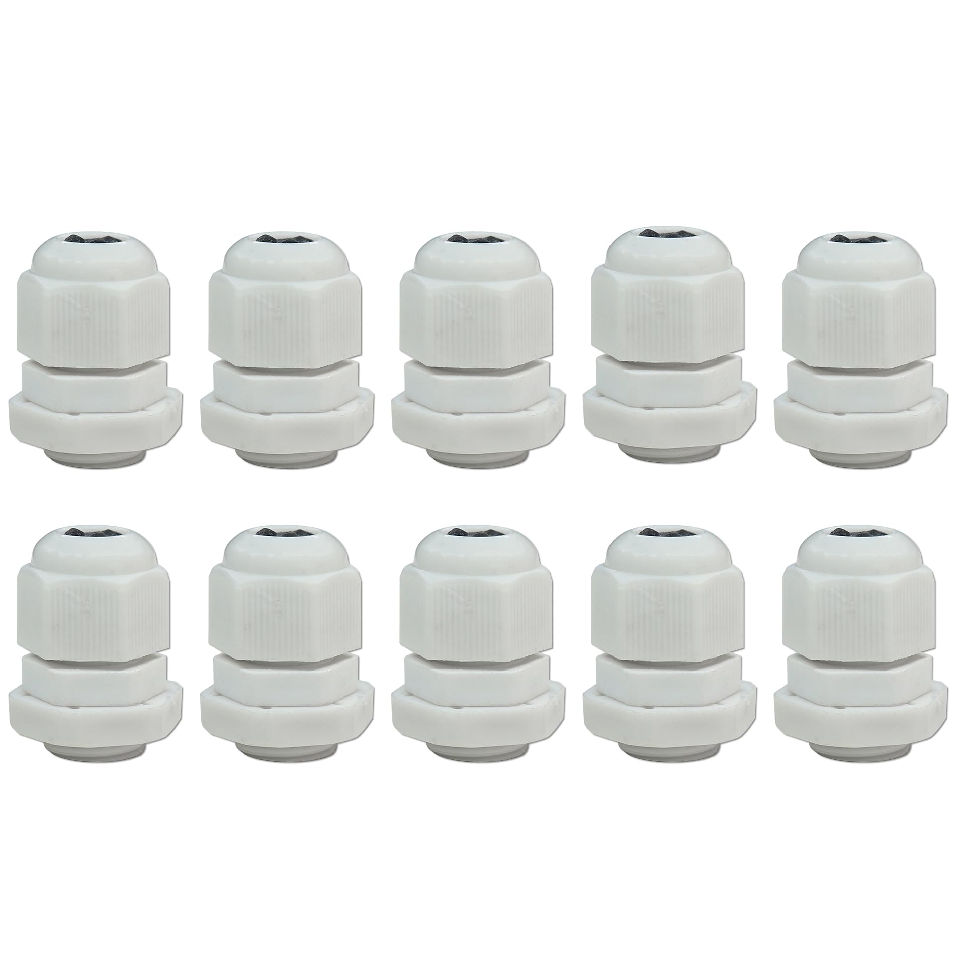 Electronic Spices PG9 Polyamide Cable Gland PG Type Waterproof Pack of 50-image-19