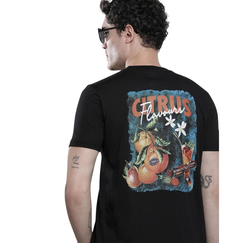 The Indian Garage Co - Camiseta de cuello redondo para hombre